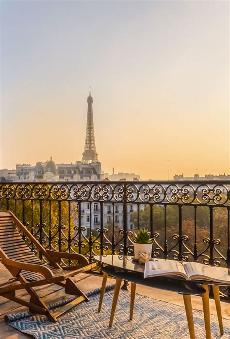 Imagine Your Sitting Pretty Watching The Sunset Over Parisyes You