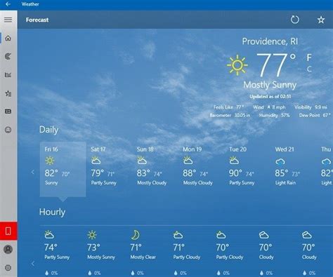 Live Weather Screensaver Windows 10