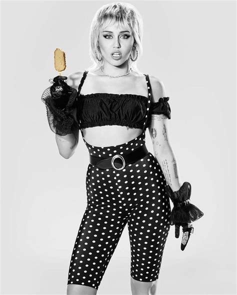Miley Cyrus Beautiful In A Sexy Photoshoot For Magnum Ice Cream Hot