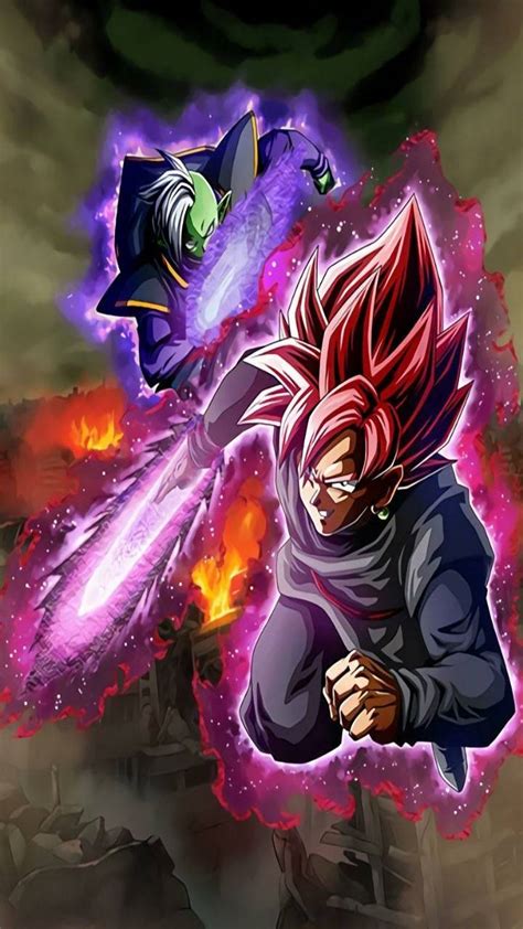 Goku And Goku Black Wallpapers Top Free Goku And Goku