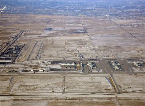 Denver International Airport Dia Aerial View By Bachir Via