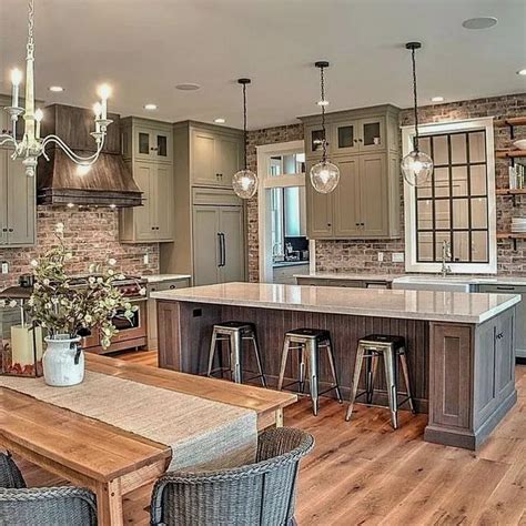 Browse a wide variety of farmhouse kitchen island designs, including prep table and kitchen cart ideas in stainless steel, butcher block, granite and more. 16+ Beautiful Simple French Country Kitchen Ideas For ...