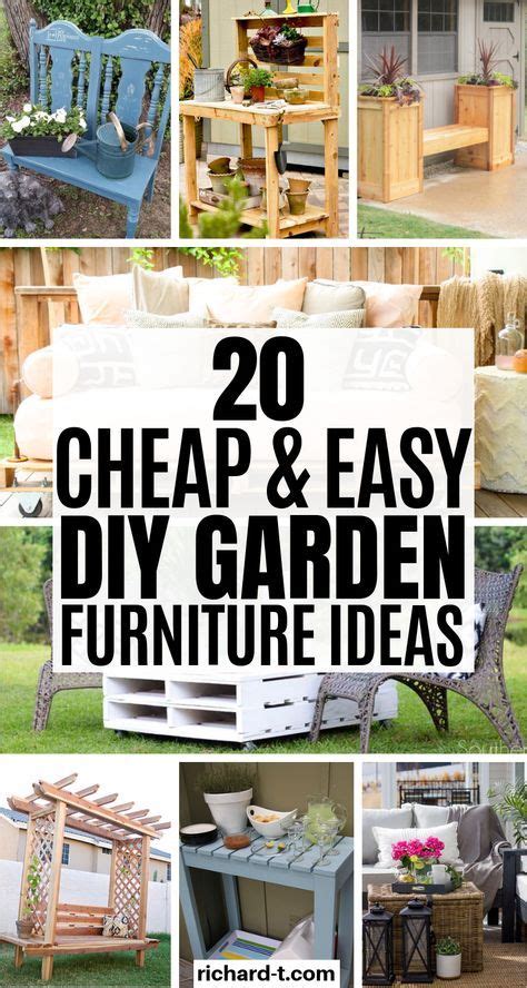 20 Genius Diy Garden Furniture Ideas You Definitely Want To Make Diy
