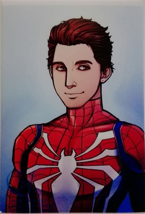 Spider Man Ps4 Drawing