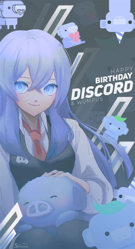 Discord Shapes Anime Girls Wallpaper Resolution1113x2048 Id