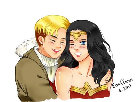 Diana And Steve Steve Trevor Wonder Woman Marvel Dc