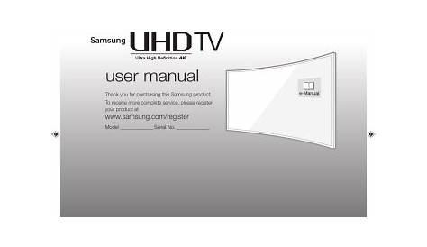Samsung 55” Serie 7 Smart TV Curved 3D Quick start guide | Manualzz