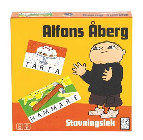 Alfons Åberg Stavningslek Pussel