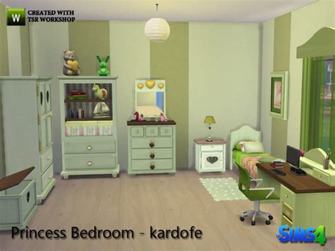 Princess Bedroom By Kardofe Sims 4 Bedroom