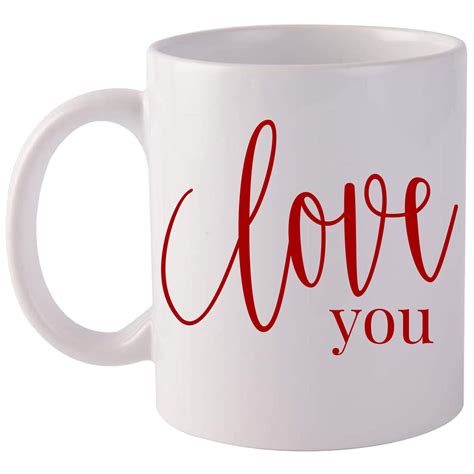 Love You More Coffee Mug