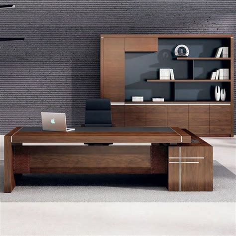 High Gloss Ceo Office Furniture Luxury Office Table Executive Desk