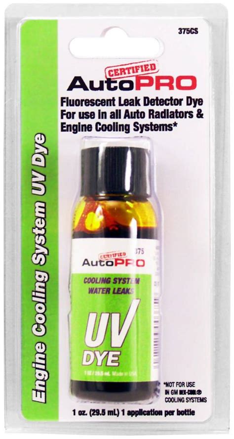 Interdynamics Cooling System Water Leaks Uv Dye · The Car Devices