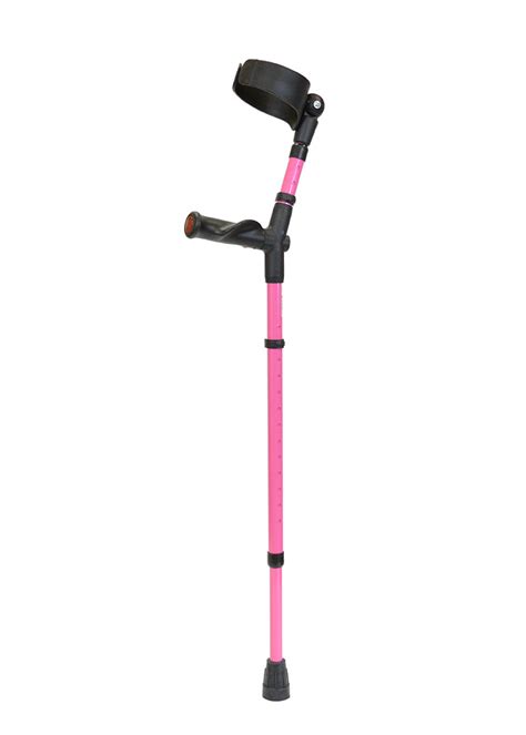 Adult Color Forearm Crutches Wadjustable Full Cuff And Anatomic Grip