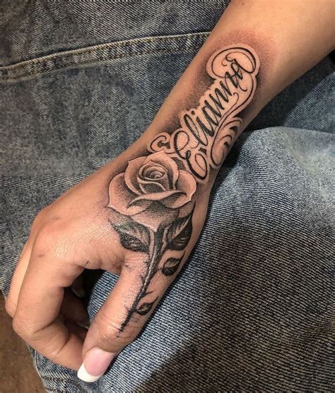 Tattoos In 2020 Stylist Tattoos Hand Tattoos For Women Tattoos