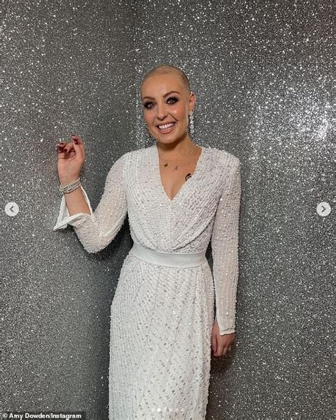 amy dowden says appearing without a wig on strictly was liberating and reveals she only