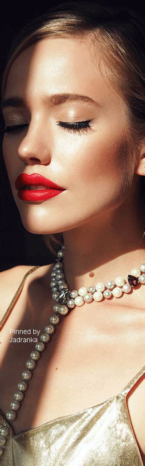 Kseniya Vetrova Types Of Fashion Styles Eye Makeup Red Lips