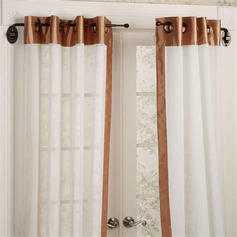 Various Concept Design Of Half Curtain Rods Homesfeed