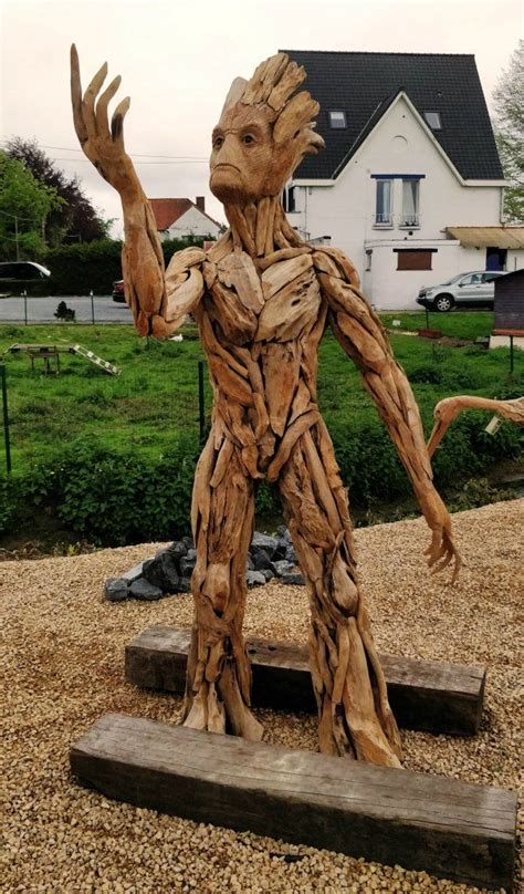 20 Amazing Carvings · Page 10 Of 10 · Driftwood Art Sculpture