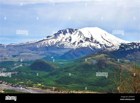 Mount Saint Helens National Volcanic Monument Washington State Usa