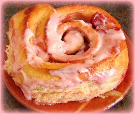 My Byrd House Cherry Cinnamon Rolls