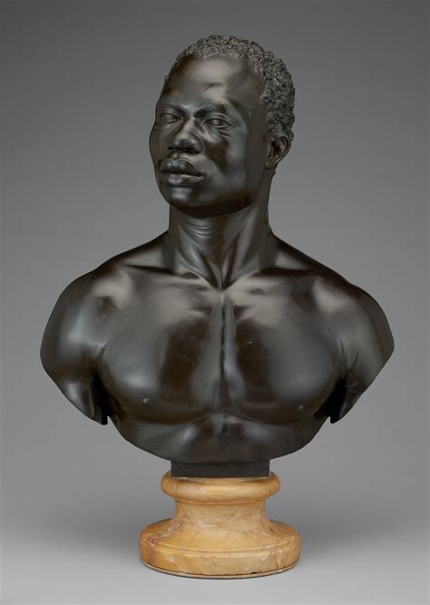Francis Harwood Bust Of A Man England 1748 People Of Color In