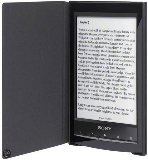 bol.com | Sony Reader™ Wi-Fi® Standaard Cover voor PRS-T2 - Zwart