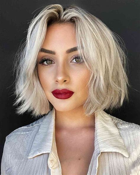 The Chin Length Blunt Bob Is Trending And Here Are 42 Chic Ideas