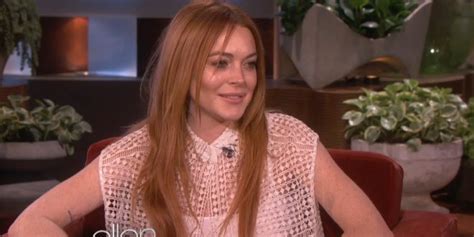 Lindsay Lohan Casually Addresses Her Alleged Sex List On The Ellen Show Huffpost