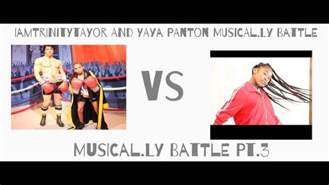 Iamtrinitytayor And Ilani Musically Battle Pt3 Youtube