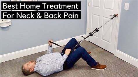 Best Home Treatment For Neck And Back Pain Fisher Traction Youtube