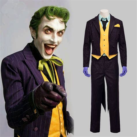 The Dark Knight Trilogy Joker Suit Deluxe Adult Costume Ubicaciondepersonascdmxgobmx