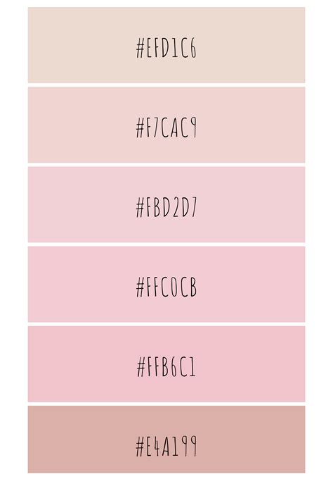 Pale Pink Color Codes The Hex Rgb And Cmyk Values That You Need Images