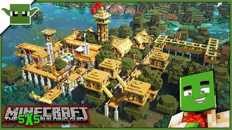 Minecraft Swamp Village Building Tutorial Youtube