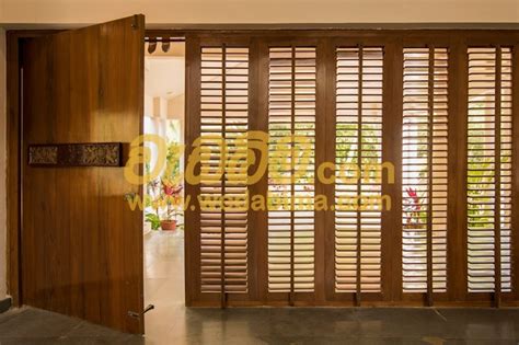 Decorative Timber Window Kandy In Sri Lanka