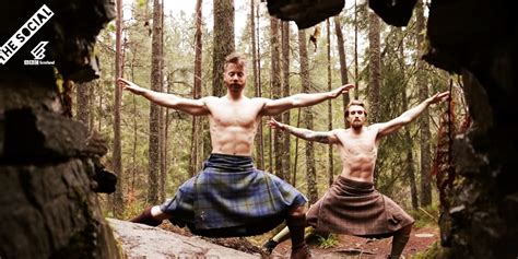 This Nsfw Video Of Men Doing Yoga In Kilts Will Make You Both Horny And Zen
