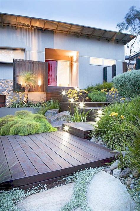 35 Modern Landscape Design Ideas For Minimalist Courtyard Garden Best