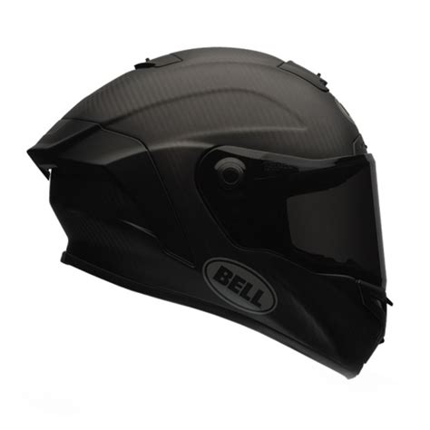 Bell Race Star Solid Black Matte Motorbike Helmet Helmade Racing Helmets