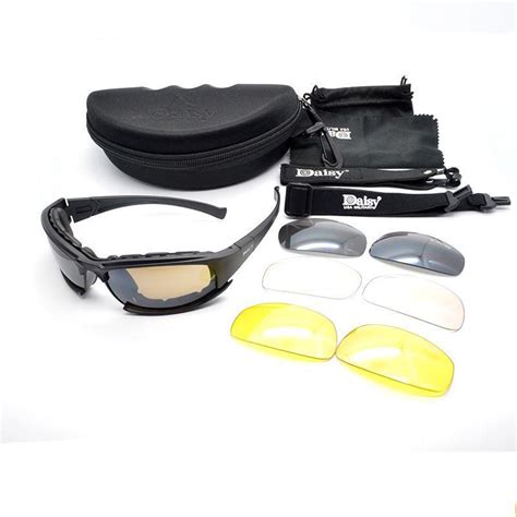 Polarized Military Eyewear Dsiay X7 Tactical Goggles Shooting Airsoft Bargain Bait Box