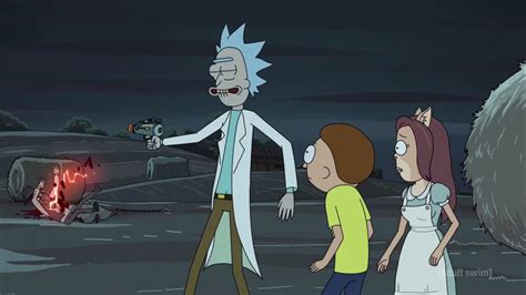Episode 2 Of Rick And Morty Looks Whos Purging Now Recreated In