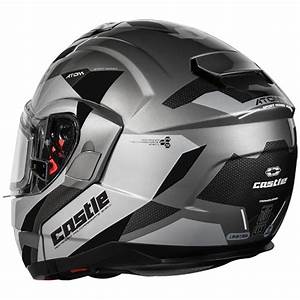  Castle X Modular Snowmobile Helmet Dot Atom Sv Atv Utv Sxs Off