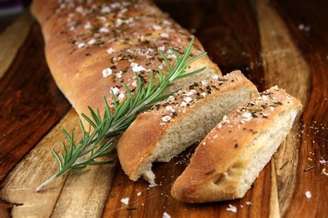 Rosemary Sea Salt Italian Bread Recipe Girl