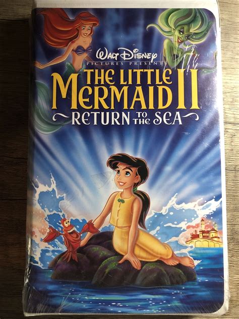 The Little Mermaid Ii The Return To The Sea Vhs 2000 G Walt Disney 786936125054 Ebay