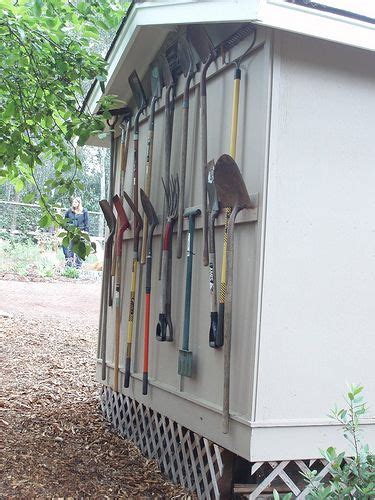 Garden Tool Storage Organização De Ferramentas Galpões