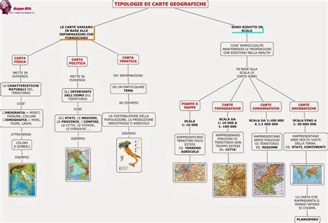 Tipologie Di Carte Geografiche Geografia Carte Geografiche Attività