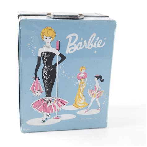 1960s Barbie Dolls With Carrying Case And Accessories Ebth