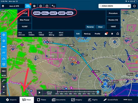 Can I Use An Airport As An Intermediate Waypoint In An Icao Flight Plan