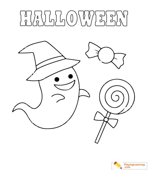 Easy Kids Halloween Coloring Pages Coloring Pages