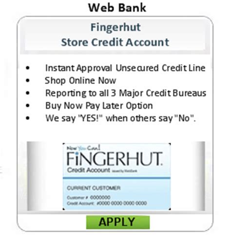 Apply for store credit card with no credit. Banks with Instant Online Credit