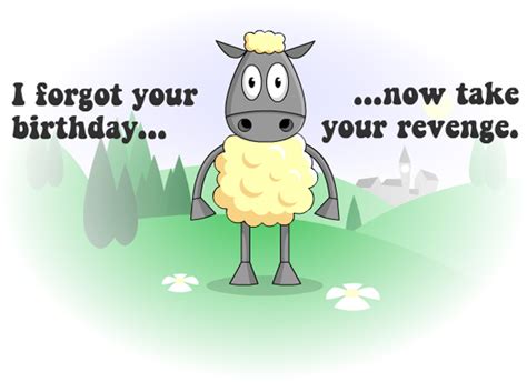 Ecards Belated Birthday Sheep