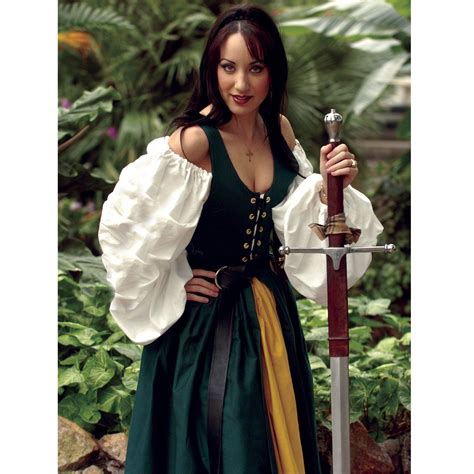 Ren Fest Irish Dress Irish Clothing Renaissance Clothing